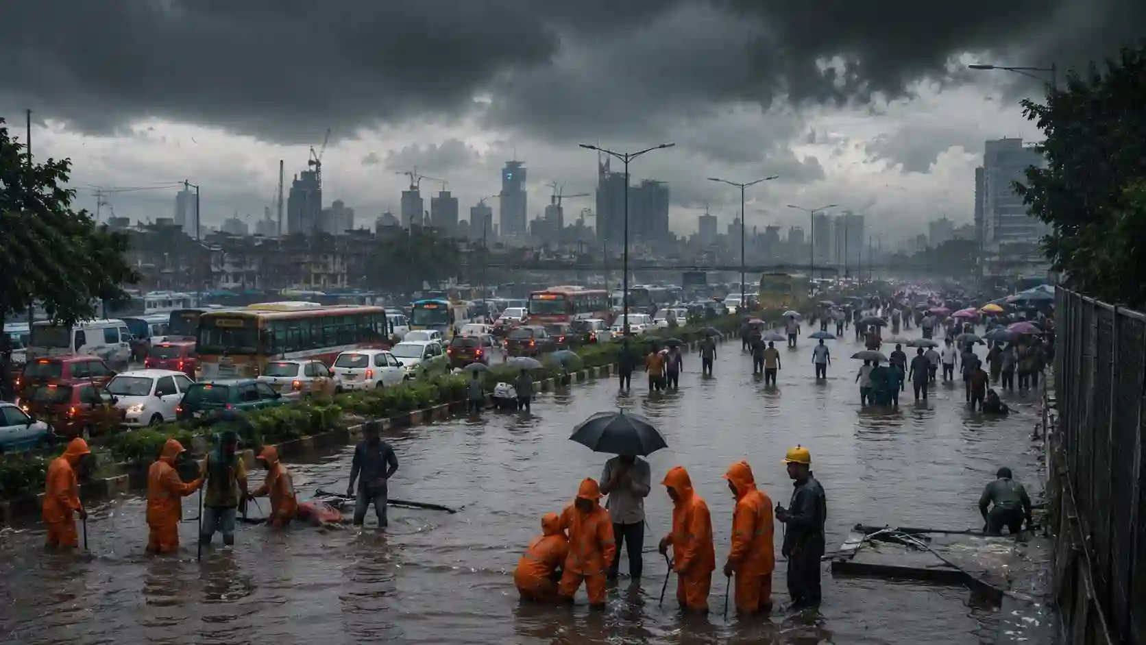 Weather Update: IMD ਨੇ 5–6 ਜੁਲਾਈ ਲਈ ਕਈ ਰਾਜਾਂ ਵਿੱਚ ਭਾਰੀ ਮੀਂਹ ਦਾ ਅਲਰਟ ਜਾਰੀ, ਮੁੰਬਈ ਲਈ Red Alert